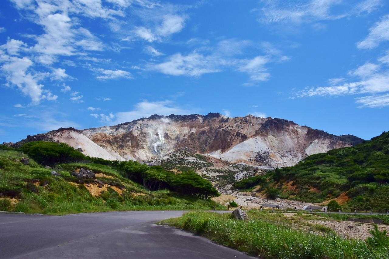 はるばる来たぜ恵山！
登れないけどワクワク😆