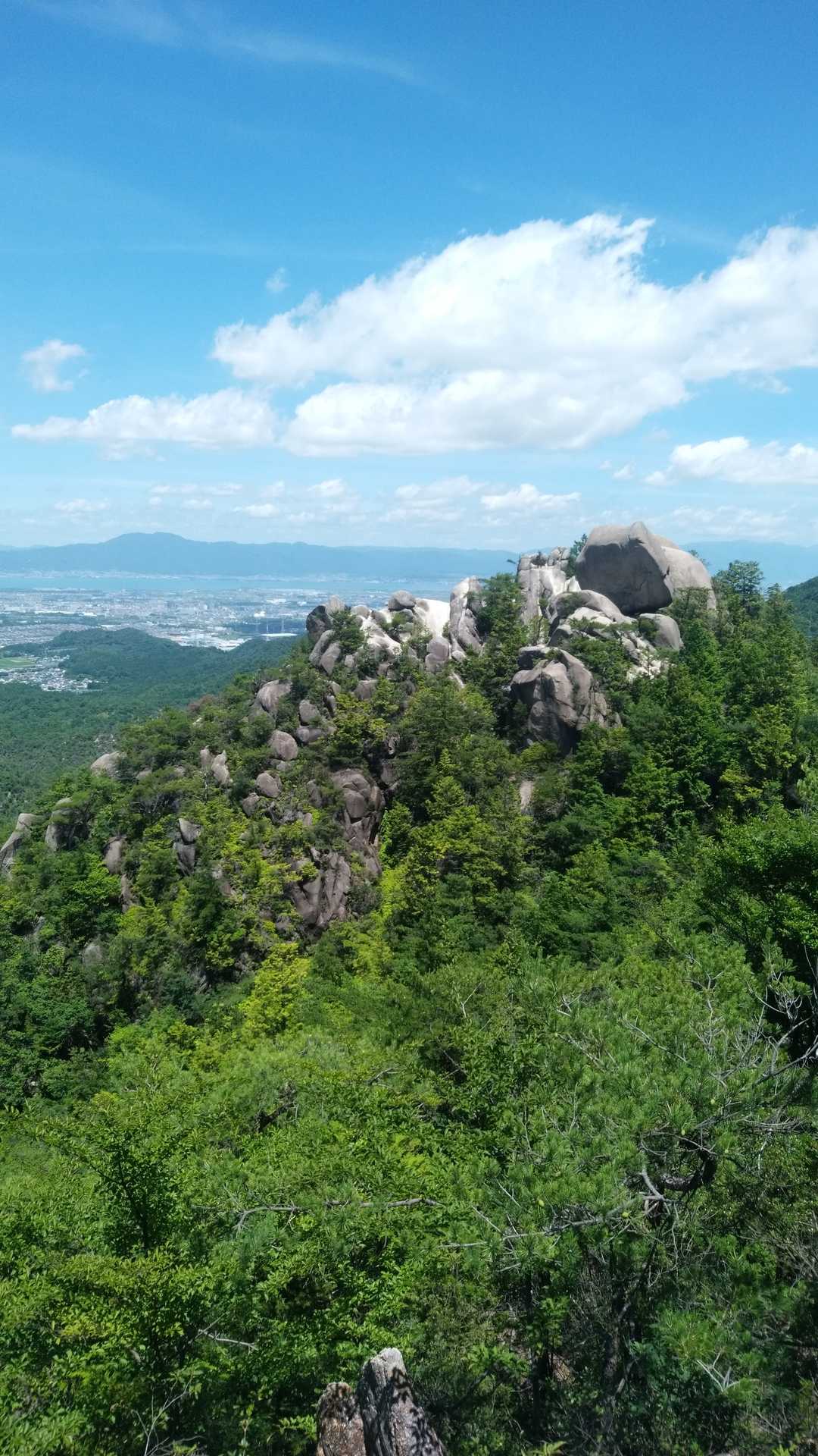 馬頭観音堂登山口-竜王山-天狗岩 往復コースの写真