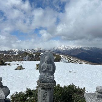 大日ヶ岳まで戻って来たらこの景色