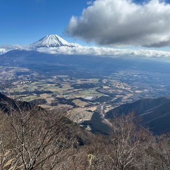 富士見展望台からの富士山