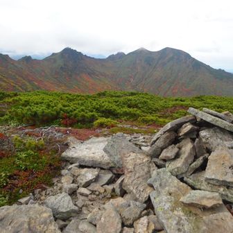 文三岳山頂🙌
最高に楽しい稜線歩きでした🎶