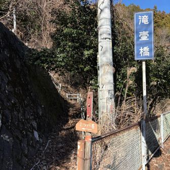 ミツバ岳登山口