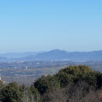 二上山が綺麗に見えます⛰️
