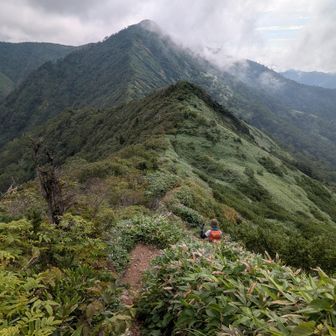 白砂山はまだまだ遠い
漕いで漕いで、漕ぎまくる

半袖だとあちこち擦り切れて痛い💦