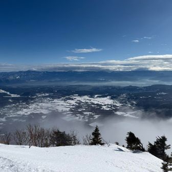黒姫から登頂のご褒美🙏