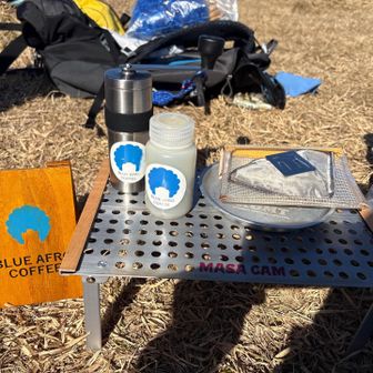 本日もブルーアフロコーヒーオープン