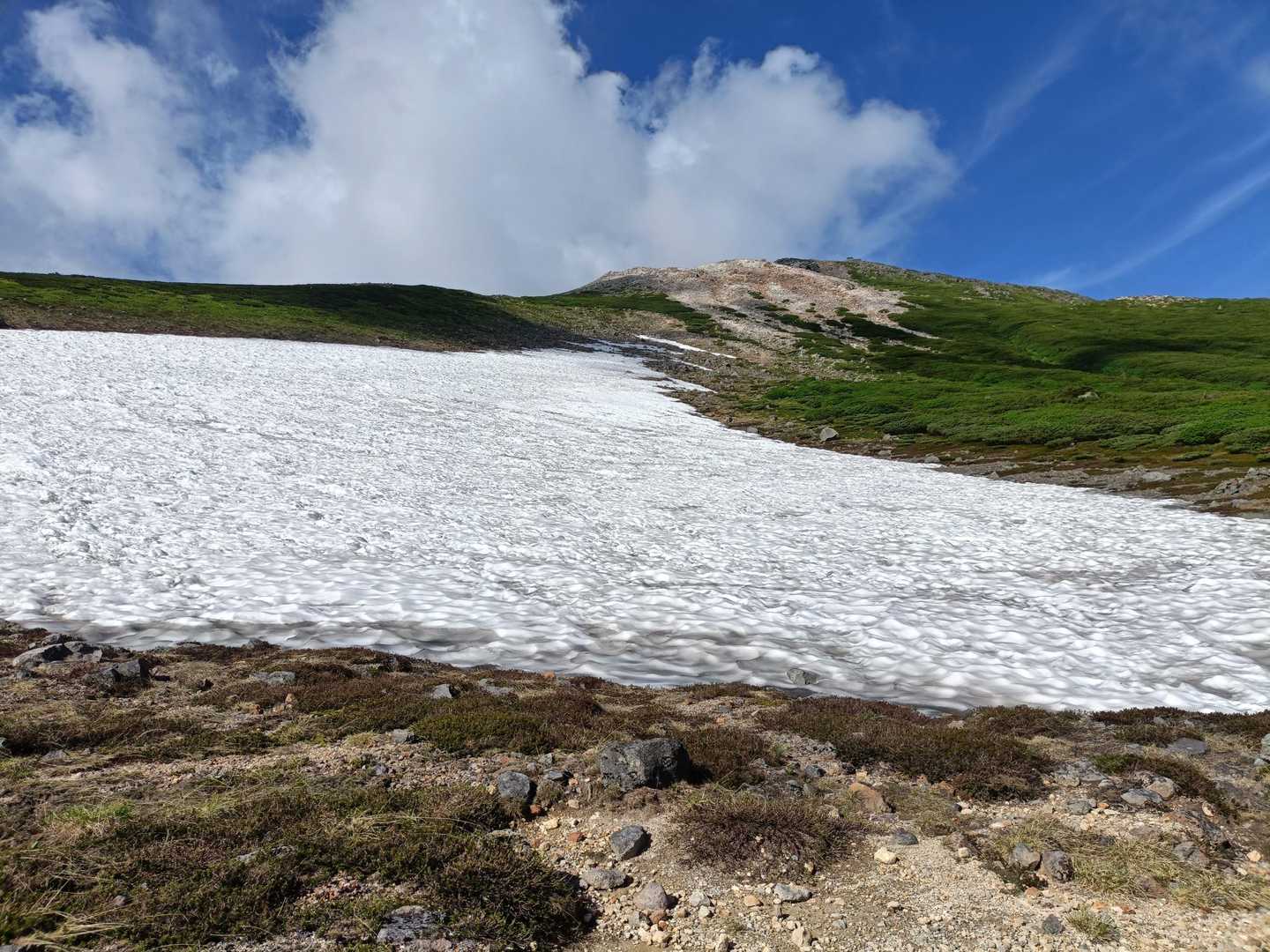 紺屋尻雪渓