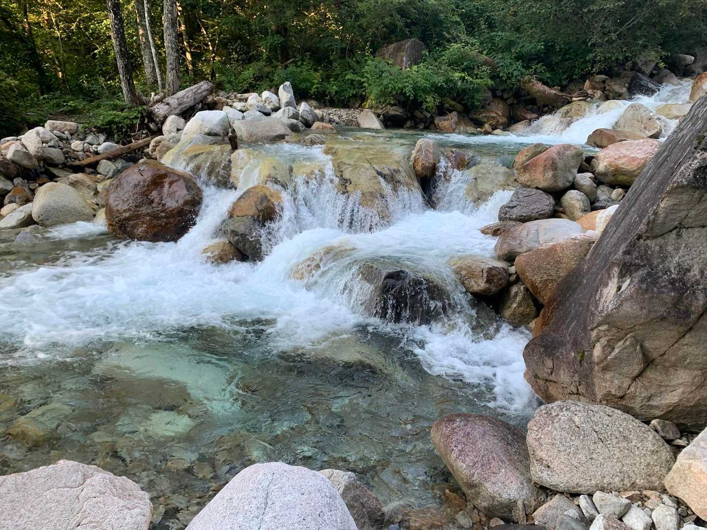 水がめちゃくちゃ冷たかったです