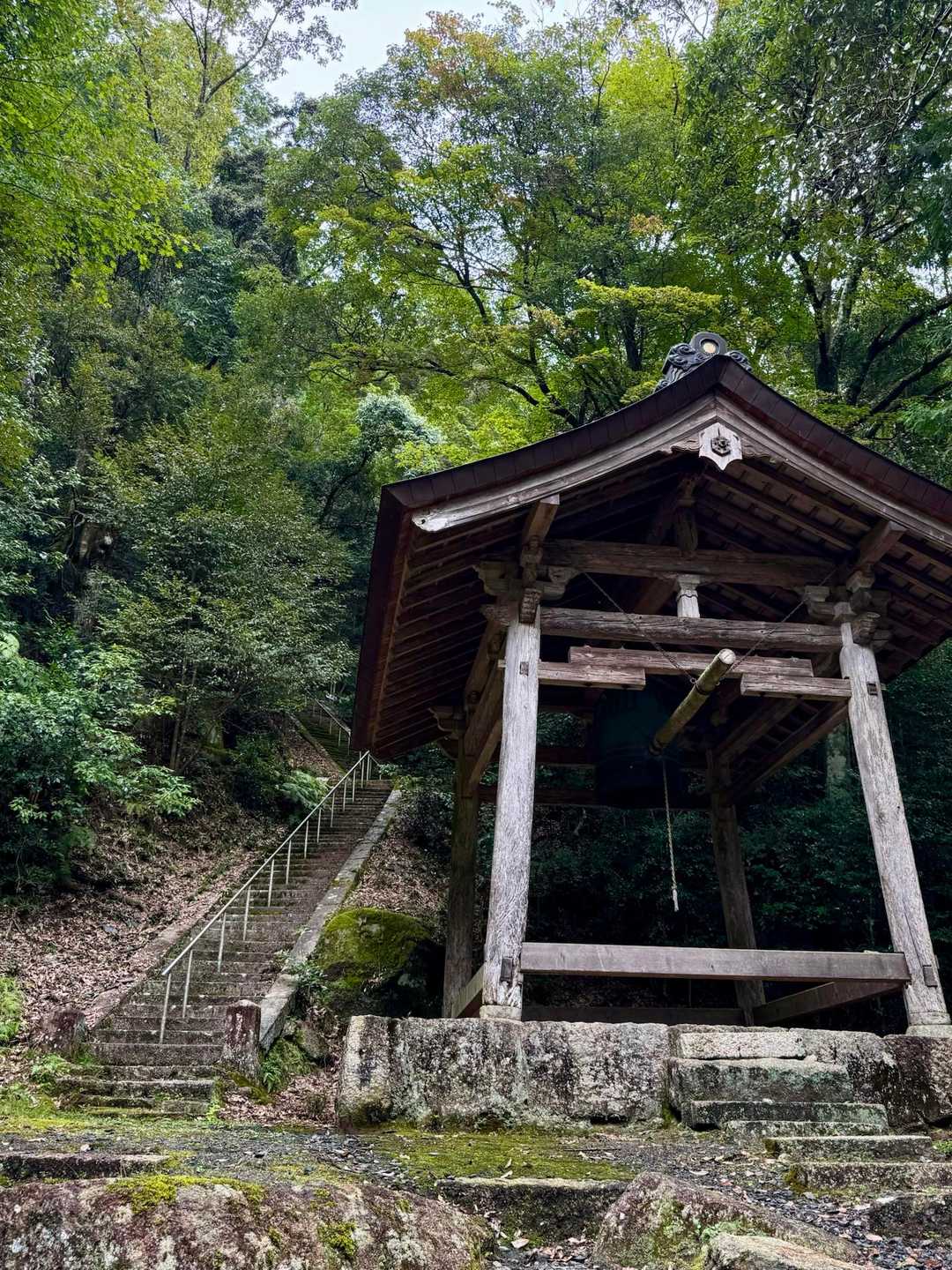 長い階段を登る。

逆回りだった😅