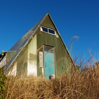 烏尾山荘。残念ながら最近閉鎖された