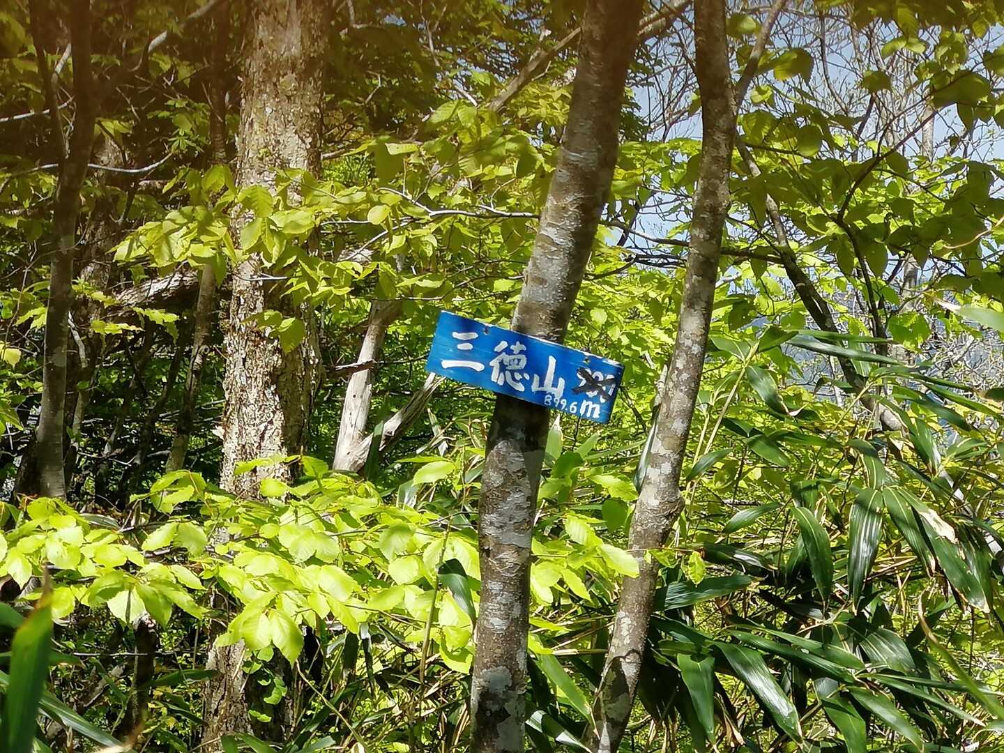 三徳山の写真