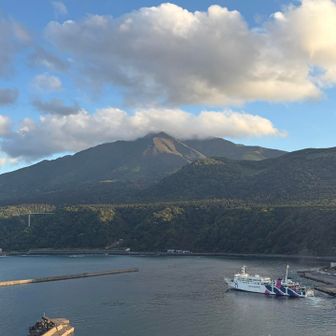明日は見えるといいな。