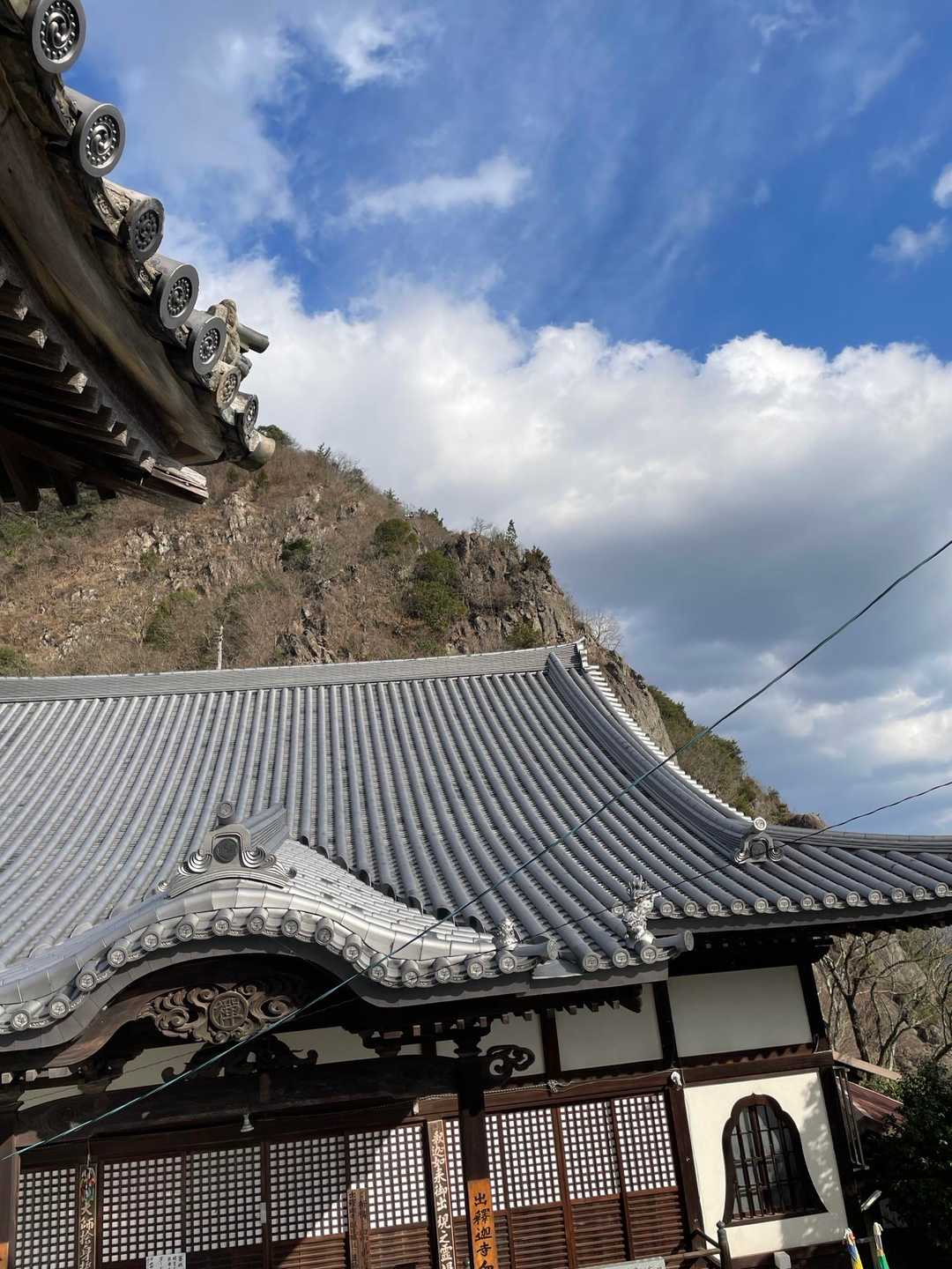 出釈迦寺の奥の院に着いた
一安心