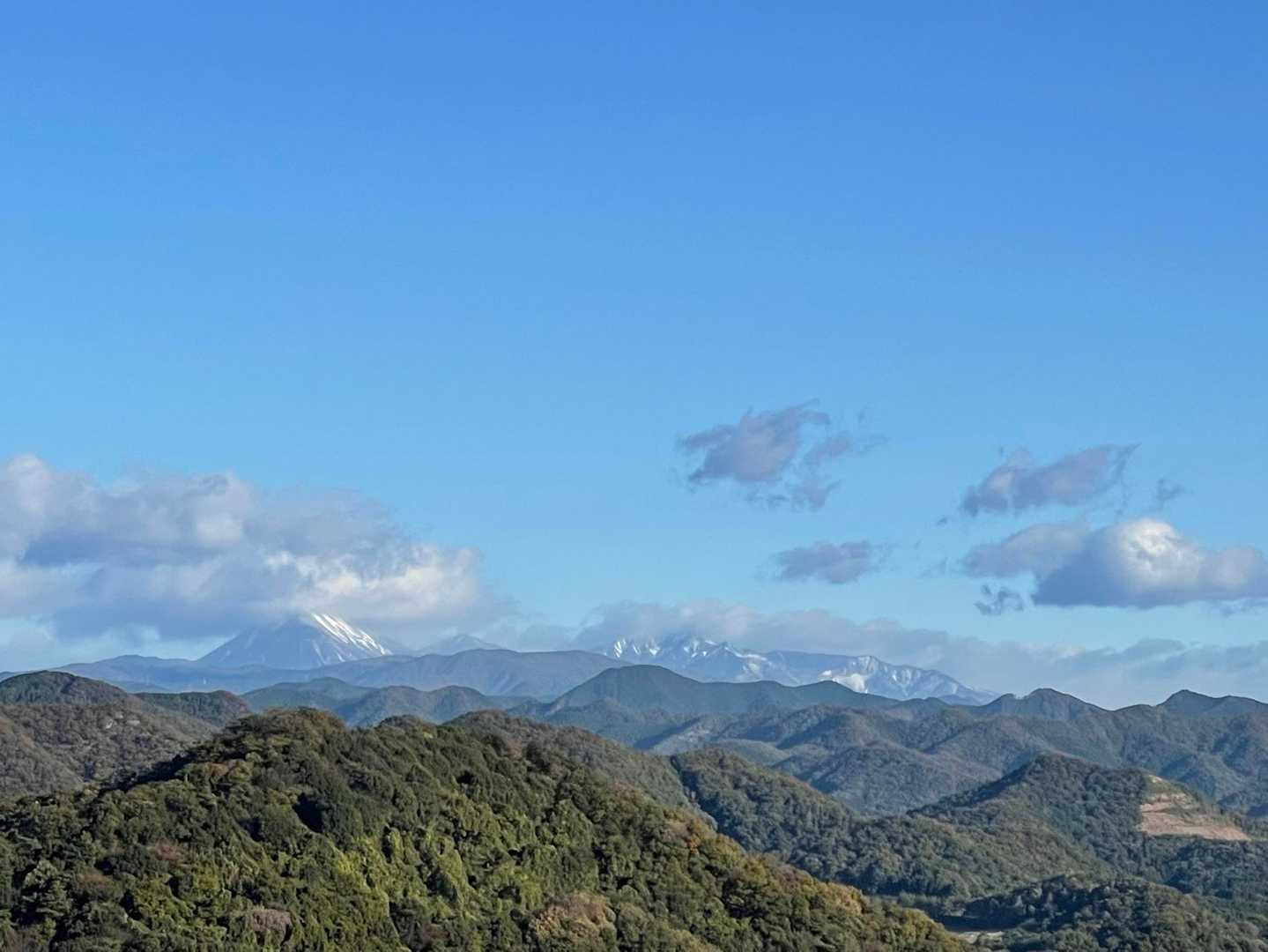 男体山も見える👍