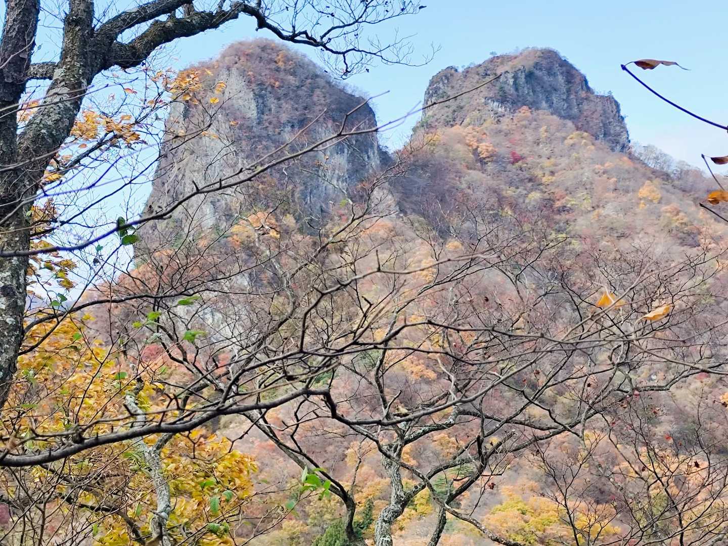 早く登りたい気持ちが写真にでますね…