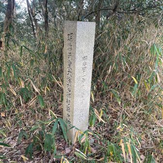 明治天皇の何かの碑