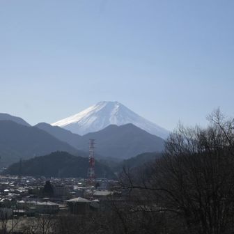 禾生駅近くで最後にもう一度🗻