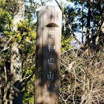 引き返して日和田山に到着