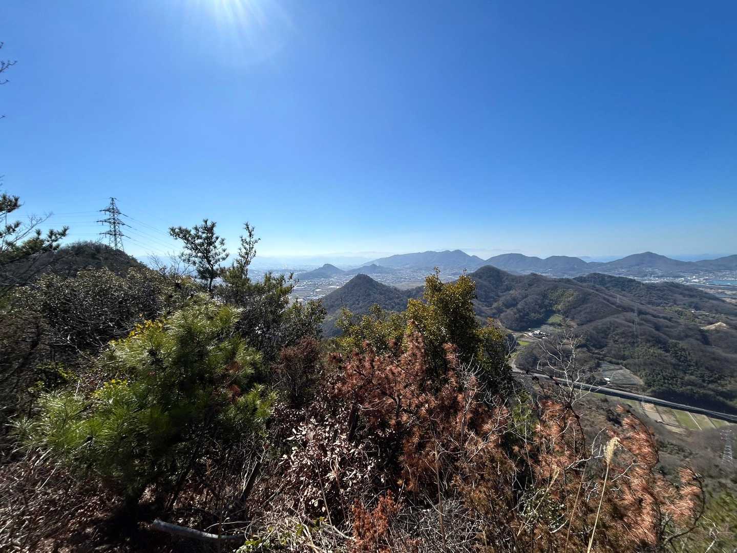 弥谷寺-天霧山-弥谷山-弥谷西峰-黒戸山 周回コースの写真
