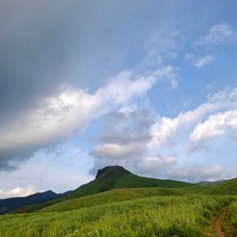 視界にとらえた一ノ峯
