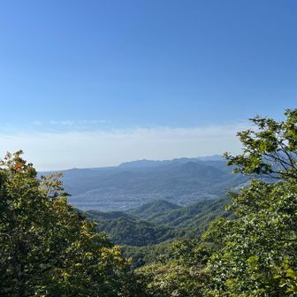 三角山山地手前で見える
ナイスビュー👍