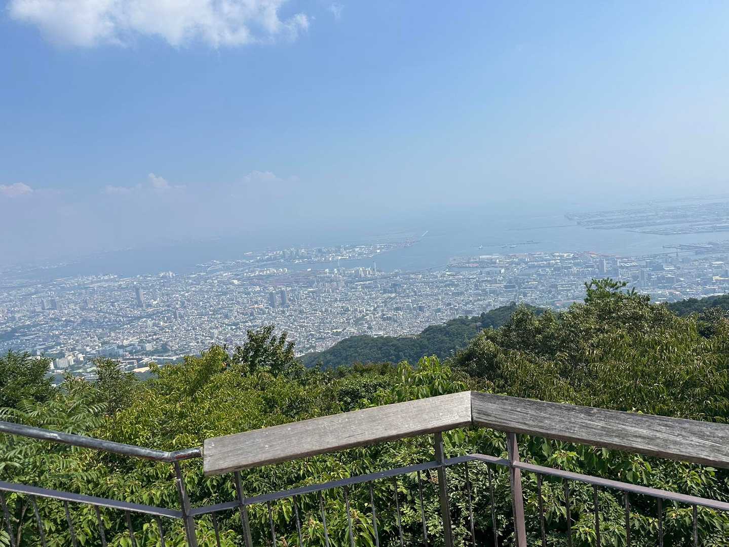 新神戸駅-滝山城跡登山口-摩耶山-摩耶別山-杣谷峠 縦走コースの写真