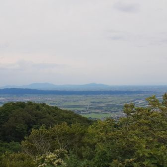 弥彦山と角田山