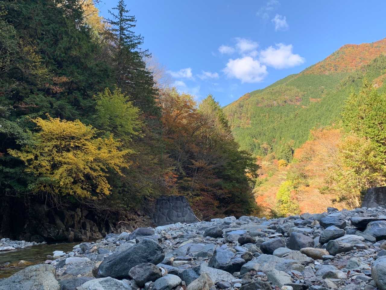付知峡駐車場発着｜付知峡周回コースの写真