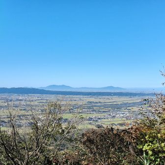 弥彦山と角田山