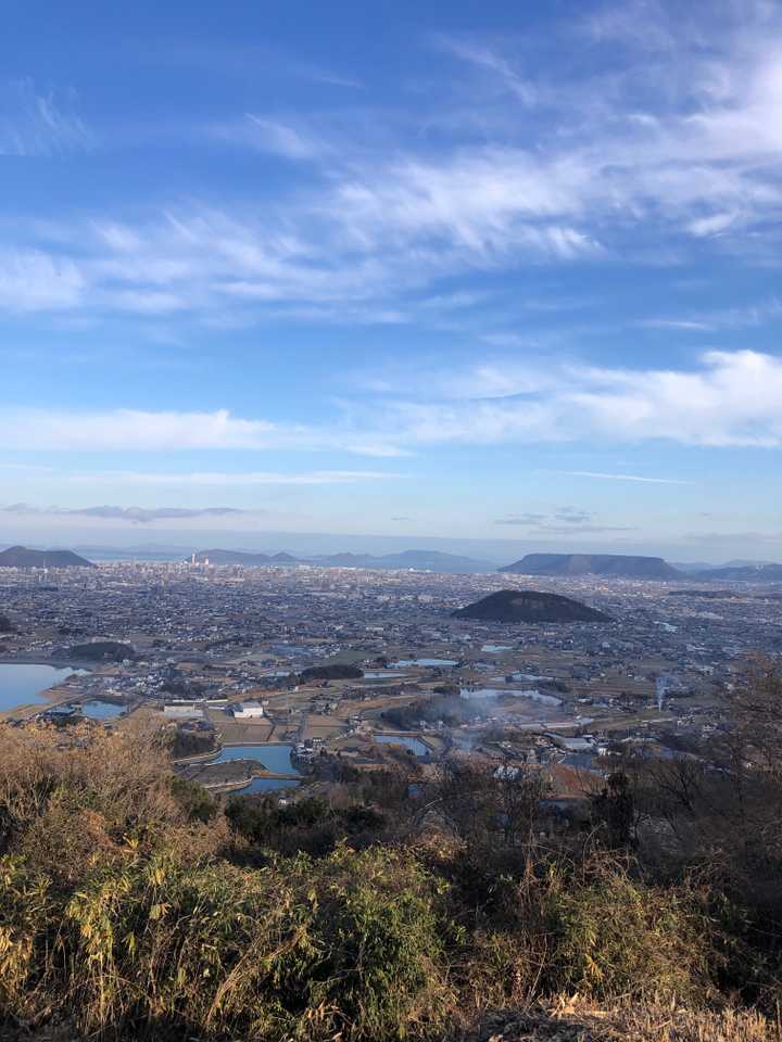うわー🤩高松市内、屋島方面🤗