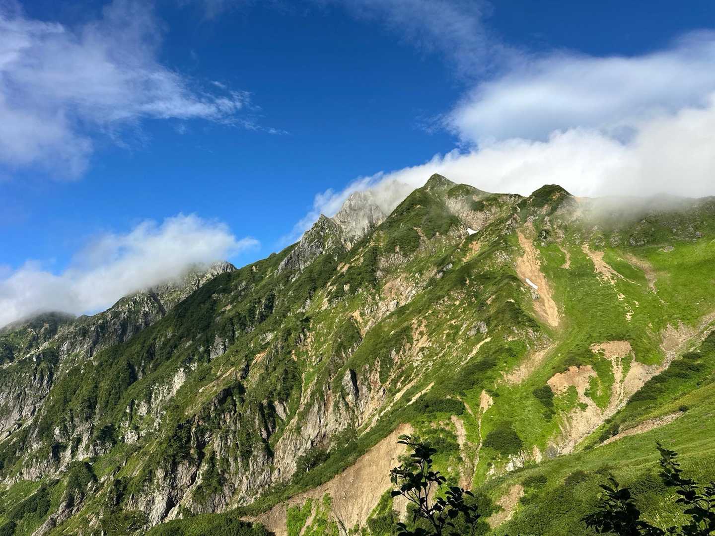後立山連峰への人気ルート・八方尾根と遠見尾根を歩く展望自慢の縦走路の写真
