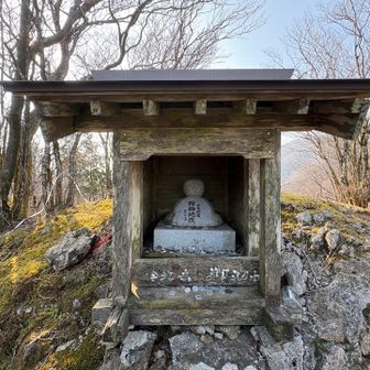 お地蔵様にご挨拶