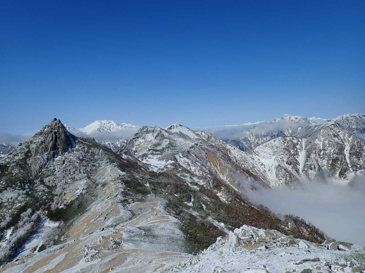 前烏帽子岳の写真