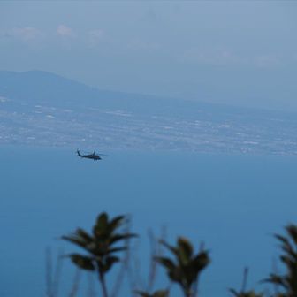 本物のヘリコプター…