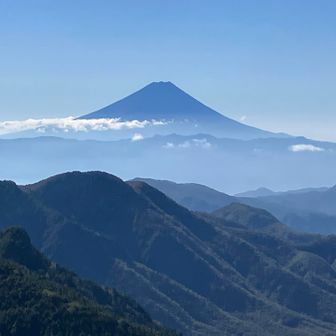 富士山はどこでも見る山です。