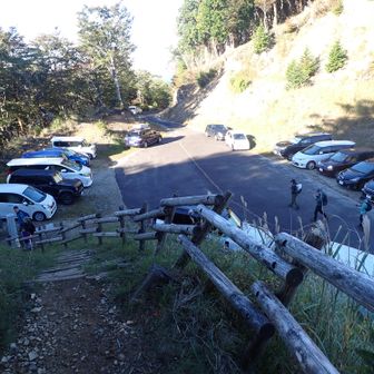 太尾登山口駐車場に戻りました｡
ご覧いただき､ありがとうございます｡