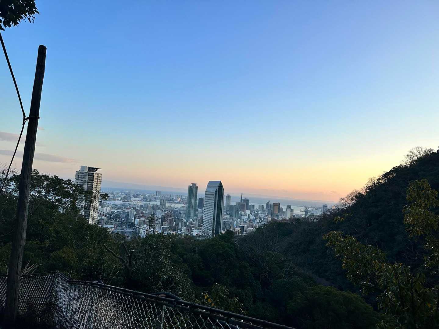 新神戸駅-滝山城跡登山口 縦走コースの写真