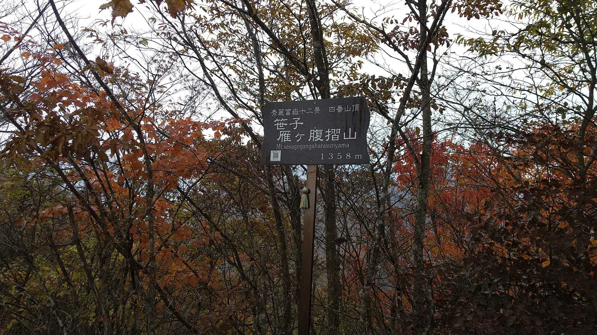 笹子雁ヶ腹摺山の写真