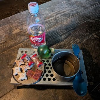 梅酒ソーダで晩酌