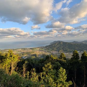 くっきり秋空👍😅