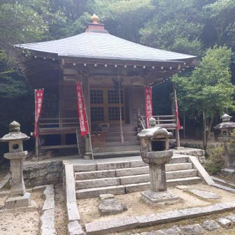 途中の松笠観音寺