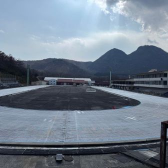 懐かしの伊香保スケートリンク⛸️
今日登った二ッ岩（雌岩と雄岩）