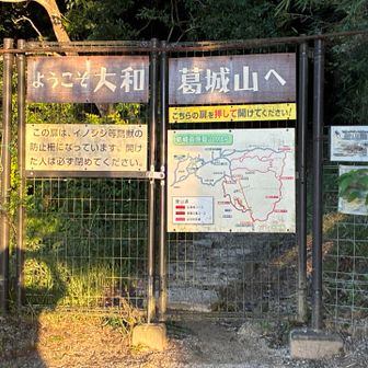 葛城山はロープウェイ側からは久しぶりかな？