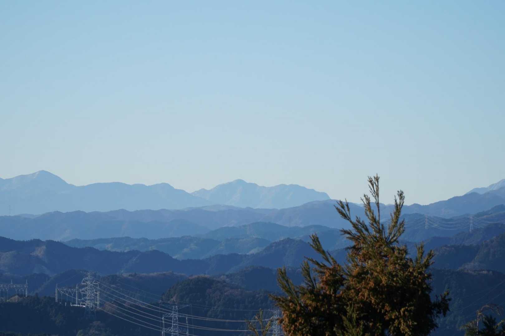 両神山もよく見えます。