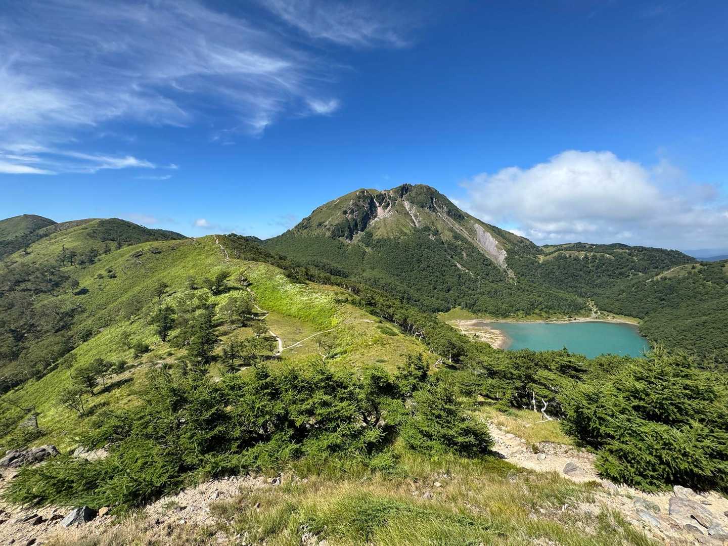 金精峠登山口-金精山-五色山-前白根山-日光白根山 周回コースの写真