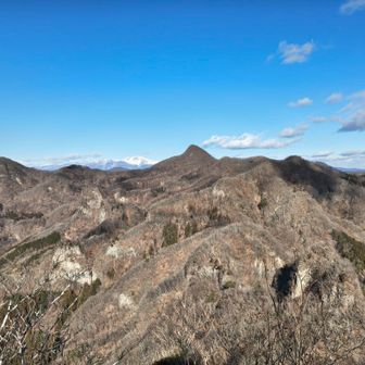 浅間山と経塚山