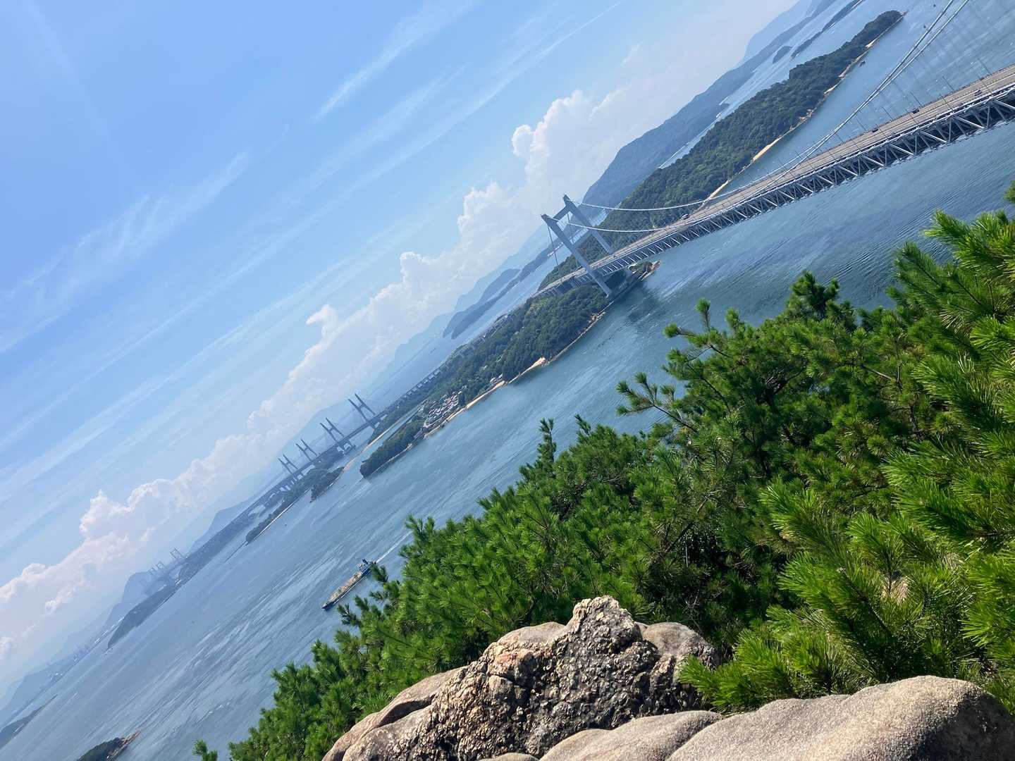 鷲羽山 往復コースの写真