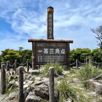 御在所山頂　三角点