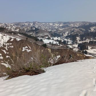 薬師山～石峠方面。８日前に歩いた。