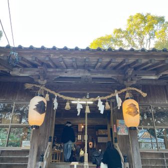 ⑦若葉山は若八幡神社⛩️